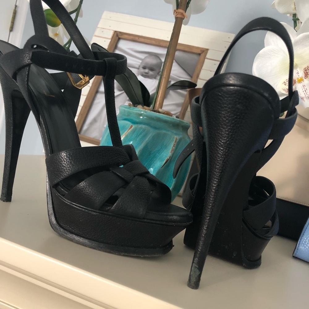 YSL tribute sandals